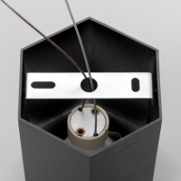 Светильник "Арти" GU10 черный 10х10х11,5 см Светильник "Арти" GU10 черный 10х10х11,5 см