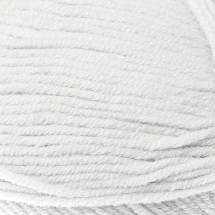 Пряжа "Cotton Gold" 55% хлопок, 45% акрил, 330м/100гр (55 белый)