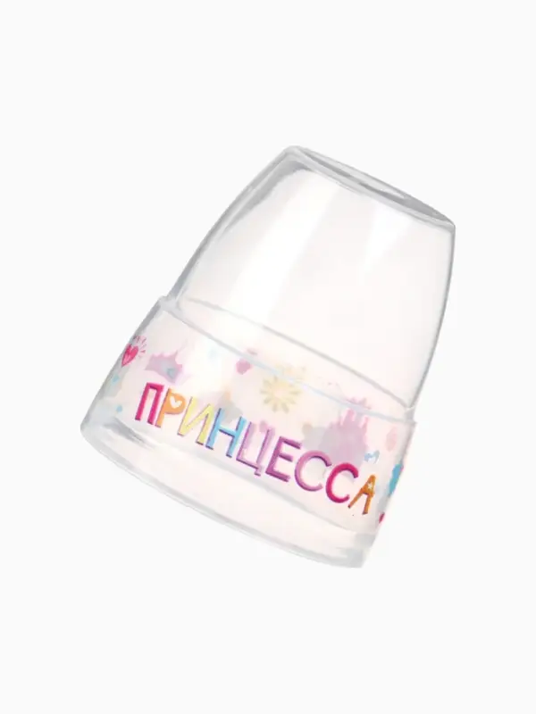 Ниблер для прикорма, с силиконовой сеточкой "Принцесса", цвет розовый