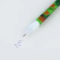 Ручка шариковая синяя паста, 0.7 мм &laquo;Танки&raquo; пластик