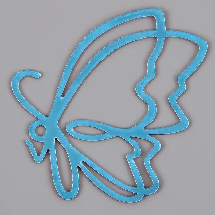 Топпер для торта &laquo;Бабочки&raquo;, 5 шт., розовое золото