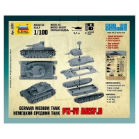 Сборная модель «Немецкий средний танк Т-IV», Звезда, 1:100, (6151) Сборная модель «Немецкий средний танк Т-IV», Звезда, 1:100, (6151)