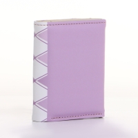 Кошелёк женский на кнопке, цвет сиреневый