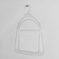 Вешалка для шапок, пластик, 24×30 см, цвет прозрачный Вешалка для шапок, пластик, 24×30 см, цвет прозрачный