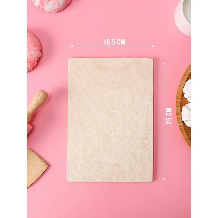 Доска разделочная деревянная Доляна &laquo;Правила дома, наша семья&raquo;, 25&times;16,5 см