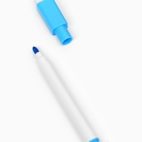 Многоразовая книга "Мои первые линии", 17х24 см, 40 стр., +2 маркера, Синий трактор