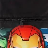 Мешок для обуви с карманом 420*350 мм, Мстители Железный человек (мягкий полиэстер, плотность 210D)