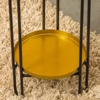 Кашпо на подставке "Хани" железо 18х18х56 см