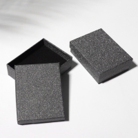 Коробочка подарочная под набор &laquo;Блеск&raquo;, 9&times;7, цвет чёрный