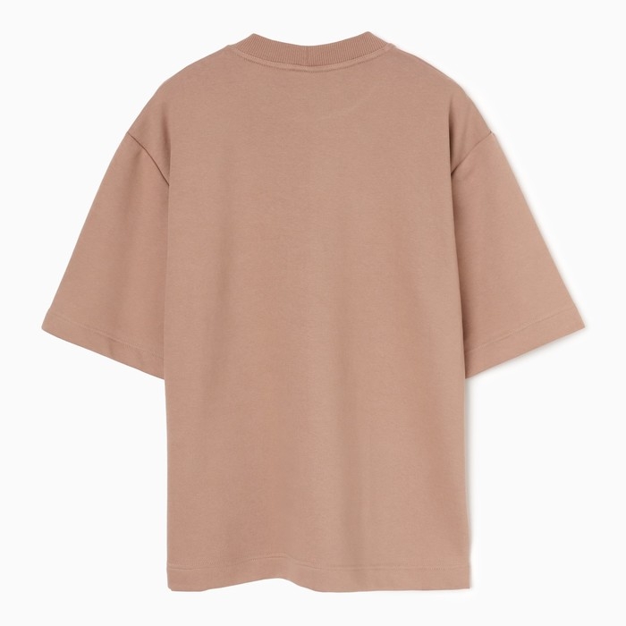 Футболка мужская из органического хлопка MINAKU REGULAR FIT: цвет бежевый, р-р 56 Футболка мужская из органического хлопка MINAKU REGULAR FIT: цвет бежевый, р-р 56