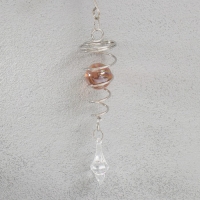 Ветряной колокольчик металл 3D "Ажурная бабочка" с бусиной 13,5х13,5х31 см Ветряной колокольчик металл 3D "Ажурная бабочка" с бусиной 13,5х13,5х31 см