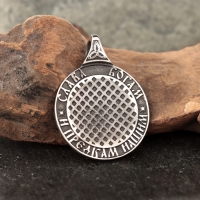 Славянский оберег "Светоч Свитовит", 9 гр, 39х30 мм Славянский оберег "Светоч Свитовит", 9 гр, 39х30 мм