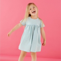 Платье детское с карманом KAFTAN, р. 34 (122-128), мятный Платье детское с карманом KAFTAN, р. 34 (122-128), мятный