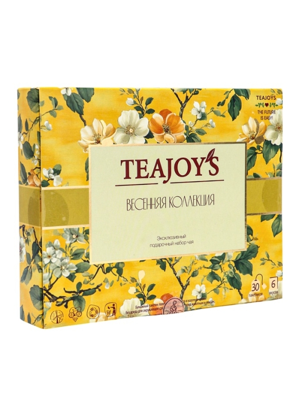 Чай ассорти TeaJoy`S, 6 вкусов, 30 пакетиков