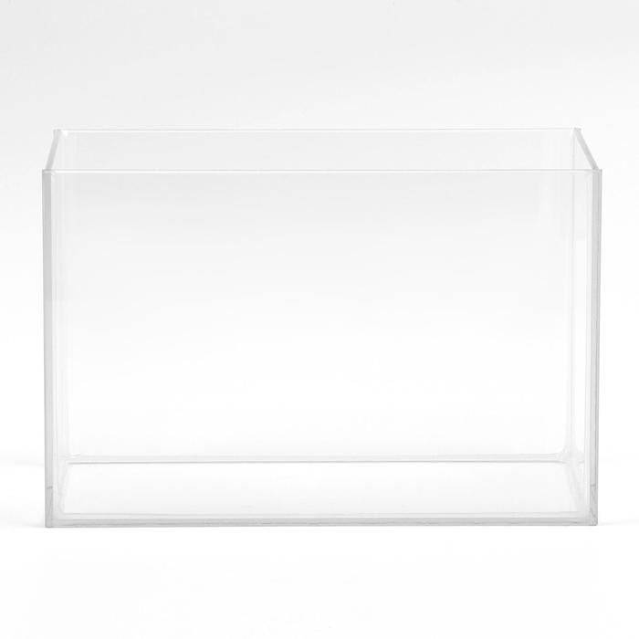 Комплект аквариумов "Прямоугльный" без крышек - 3 шт, 5 л, 10 л, 15 л