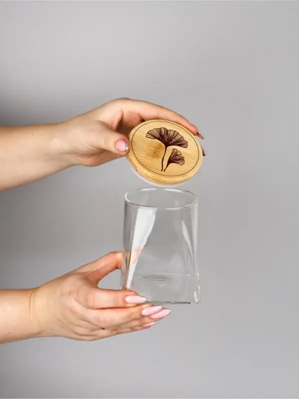 Банка для хранения "Цветы", 350 мл