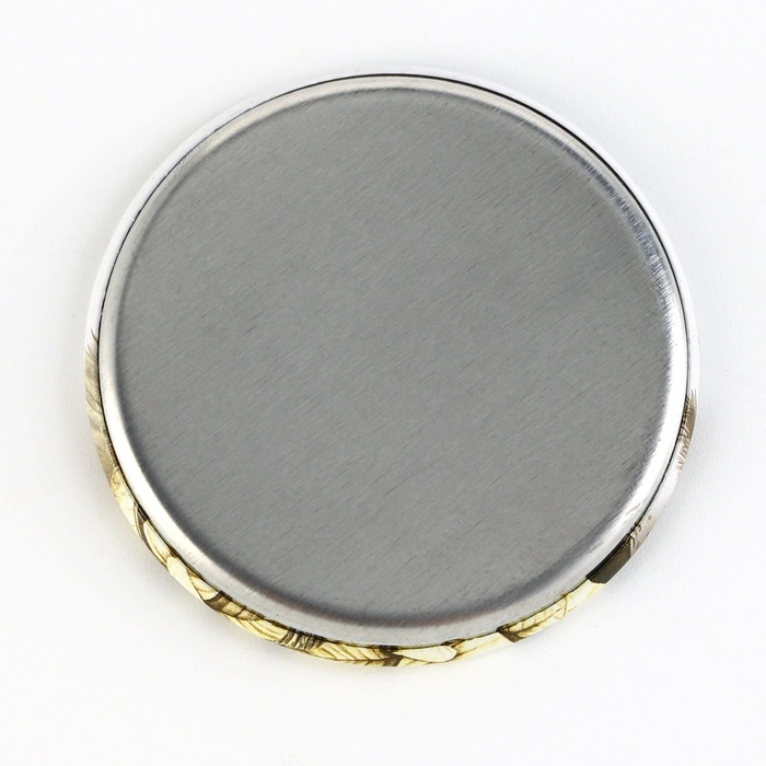 Магнит новогодний закатной &laquo;Новый год: Счастья в новом году&raquo;, диам. 5 см