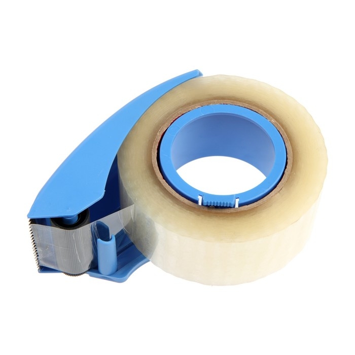 Диспенсер для скотча ТУНДРА, пластиковый корпус, 48 мм Диспенсер для скотча ТУНДРА, пластиковый корпус, 48 мм