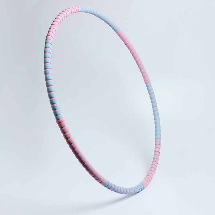 Обруч разборный 96 см, 8 секций, 850 гр, цвета микс Обруч разборный 96 см, 8 секций, 850 гр, цвета микс