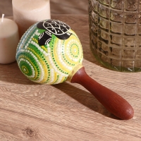 Сувенирный музыкальный инструмент "Маракас" 11х22х11 см МИКС цветов Сувенирный музыкальный инструмент "Маракас" 11х22х11 см МИКС цветов