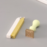 Сургучный набор "Мой маленький ангел" печать, ручка, сургуч 12,5х10х3,6 см