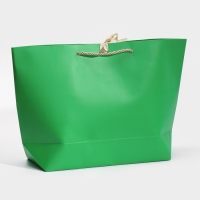 Пакет подарочный новогодний &laquo;Happines&raquo;, 30 х 27.5 х 12 см, Новый год