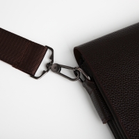 Сумка мужская через плечо TEXTURA, наружный карман, цвет коричневый Сумка мужская через плечо TEXTURA, наружный карман, цвет коричневый