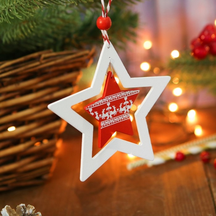 Подвеска новогодняя &laquo;Звезда&raquo;