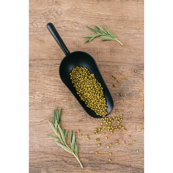 Совок Magistro Alum black, 370 мл, 21,5 см, цвет чёрный Совок Magistro Alum black, 370 мл, 21,5 см, цвет чёрный