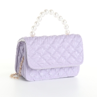 Сумка детская для девочки на молнии &laquo;Выбражулька&raquo;, цвет сиреневый