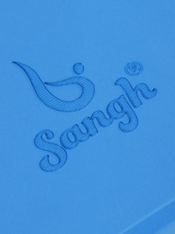 Блок для йоги 23 х 15 х 7,5 см, вес 120 гр, цвет синий