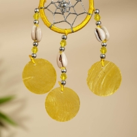 Ловец снов 5х18 см. жёлтый