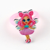 Кольцо 3 шт с тату Cute girl 8 х 12 см