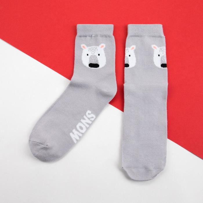 Набор женских новогодних носков KAFTAN Набор женских новогодних носков KAFTAN "Snow" р. 36-40 (23-25 см), 2 пары