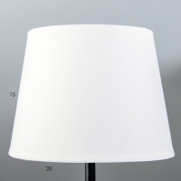 Настольная лампа "Зефир" Е14 40Вт белый голубой 30х30х33см RISALUX Настольная лампа "Зефир" Е14 40Вт белый голубой 30х30х33см RISALUX