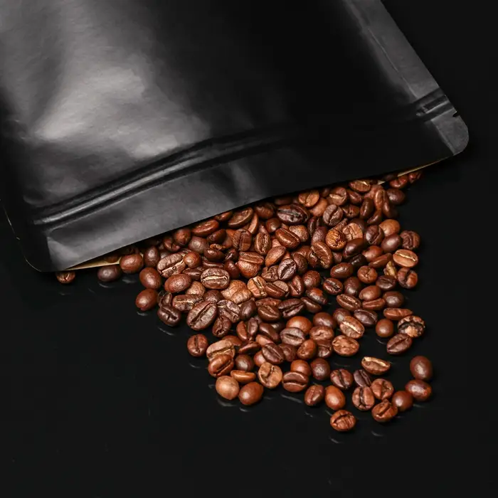 Пакет Zip-lock Крафт с прямоугольным окном, чёрный,20&times;30&times;5 см