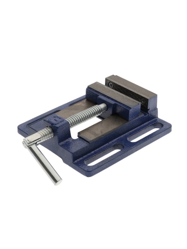 Тиски станочные ТУНДРА, чугунные, ширина губок 75 мм