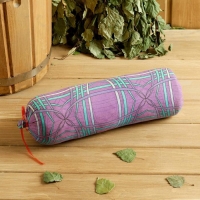 Валик со стружкой можжевельника, сувенирная, 10×28 см, микс Валик со стружкой можжевельника, сувенирная, 10×28 см, микс