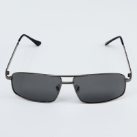 Очки солнцезащитные OneSun, поляризационные, UV 400, дужка 14 см, ширина 14.5 см, линза 4.5&times;6 см, серые