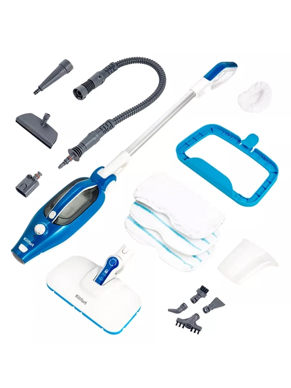 Паровая швабра с насадками КТ-1005 (5 в 1) - 1500 Вт Паровая швабра с насадками КТ-1005 (5 в 1) - 1500 Вт