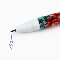 Ручка пиши-стирай, синяя паста, гелевая 0.5 мм с колпачком &laquo;С 8 Марта!&raquo;