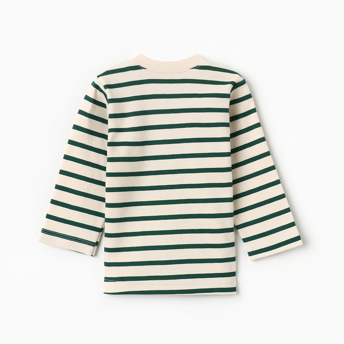 Футболка с дл. рукавом Крошка Я Oranges  р. 68-74, молочный