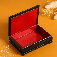 Шкатулка &laquo;Цветы в кувшине&raquo;, 10&times;14 см, лаковая миниатюра