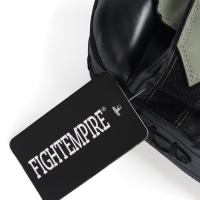 Лапы боксёрские изогнутые FIGHT EMPIRE, GEL-TECH, ПУ, чёрно-зелёные, пара Лапы боксёрские изогнутые FIGHT EMPIRE, GEL-TECH, ПУ, чёрно-зелёные, пара