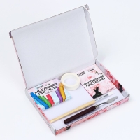 Набор для рисования масляной пастелью &laquo;Пионы&raquo;, 8 цветов, набор для творчества