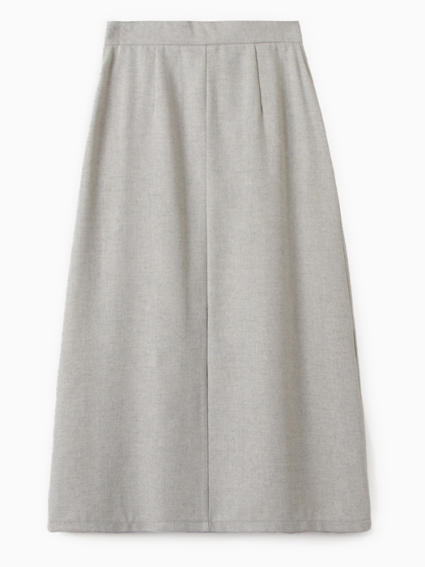 Юбка женская макси  MINAKU: Modern classic цвет серый, р-р 42