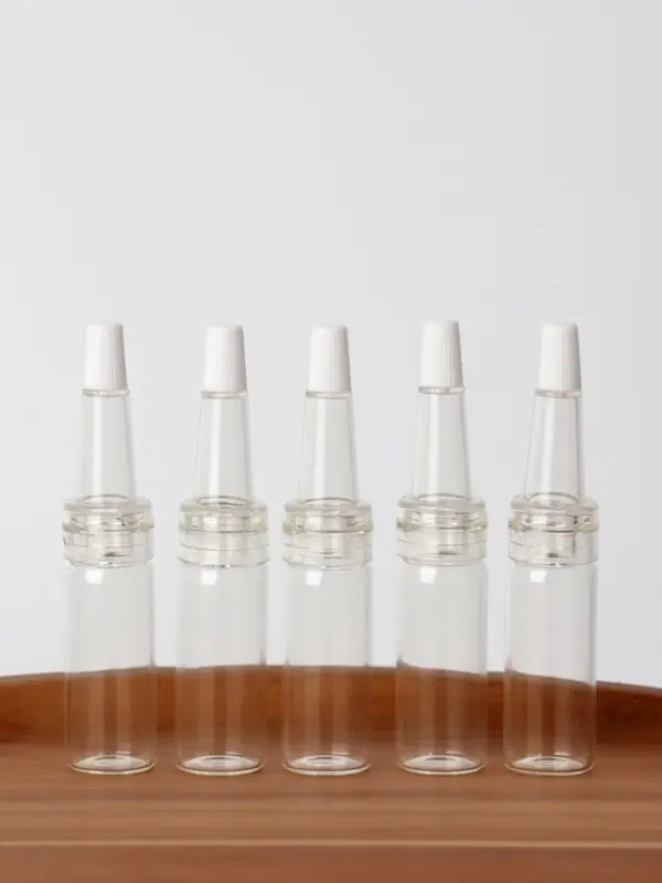 Бутылочка для хранения, с дозатором, 5 мл, фасовка - 5 шт., прозрачная