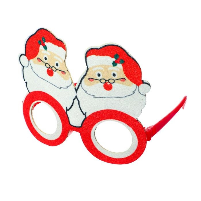 Карнавальные очки &laquo;Дед Мороз&raquo;