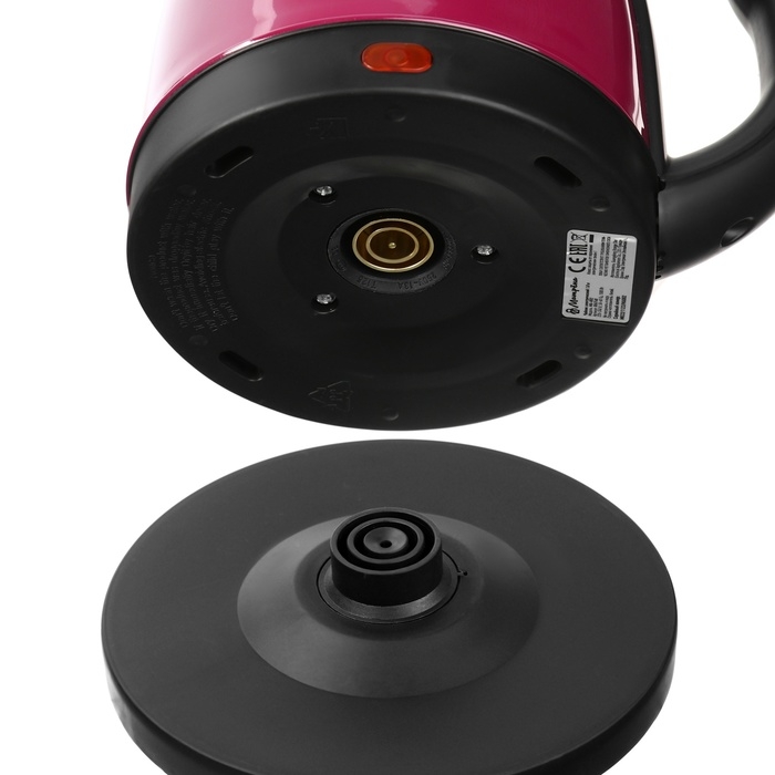 Чайник электрический Чайник электрический "Матрёна" МА-002, металл, 1.8 л, 1500 Вт, бордовый