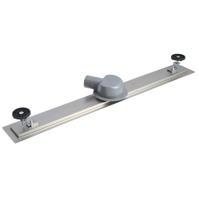 Трап линейный AFLORN AF20107-80, 800х70 мм, c флaнцeм своб. вращения 360°, нерж. сталь Трап линейный AFLORN AF20107-80, 800х70 мм, c флaнцeм своб. вращения 360°, нерж. сталь